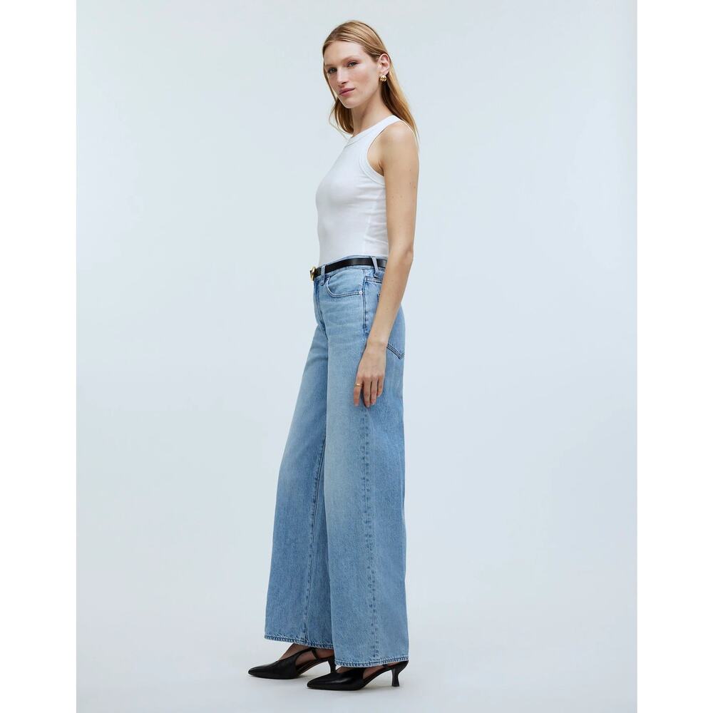 Madewell Superwide-Leg Jeans in Ahern Wash: Airy Denim Edition Low Slung | SZ 25 - Picture 13 of 13